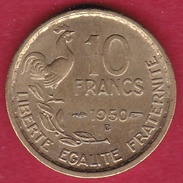 France 10 Francs Guiraud 1950 B - SUP - Other & Unclassified
