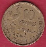 France 10 Francs Guiraud 1954 B - Andere & Zonder Classificatie
