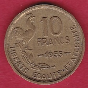 France 10 Francs Guiraud 1955 - SUP - Autres & Non Classés