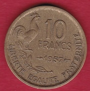 France 10 Francs Guiraud 1957 - SUP - Autres & Non Classés