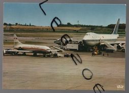 Avion CARAVELLE SABENA ET BOEING 747 JUMBO-JET - Brussels Airport