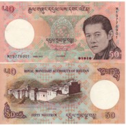 BHUTAN  50 Ngultrum  P31b   DATED 2013    UNC - Bhoutan