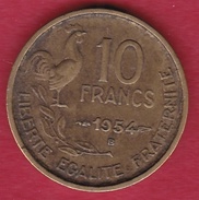 France 10 Francs Guiraud 1954 B - Autres & Non Classés