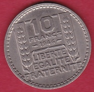 France 10 Francs Turin Grosse Tête - 1946 -  Rameaux Courts - Sonstige & Ohne Zuordnung