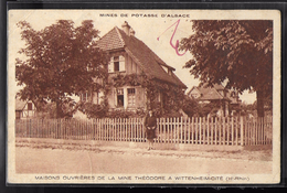 CPA 68 - Wittenheim-Cité, Maisons Ouvrières De La Mine Théodore - Wittenheim