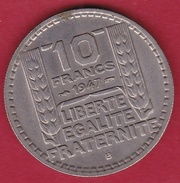 France 10 Francs Turin Grosse Tête - 1947 B - Other & Unclassified