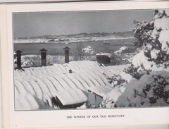 Delcampe - Carte De Voeux 2 Volets 10x14 SCHOOL OF NAVIGATION University Of SOUTHAMPTON "The Winter In Our Old Refectory" - Altri & Non Classificati