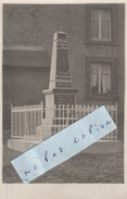 SACHY - Monument Aux Morts ( Carte-photo )     Rare - Autres & Non Classés