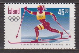 Jeux Olympiques De Nagano - ISLANDE - Ski De Fond - Sport - N° 836 ** - 1998 - Ongebruikt