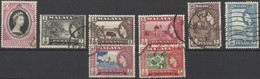 MALAYSIA (PENANG)..1953,1957..MIX. LOT..used...MiCV - 21.30 Euro. - Penang