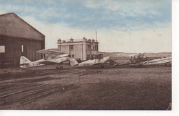 LOUDES -  (  Hte-Loire ) -  BORUE - Camp D' Aviation  ( Carte Colorisée ) - Loudes