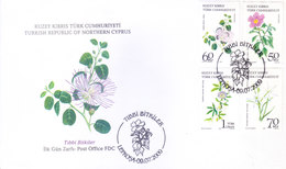 TURKING REPUBLIC OF NORTHERN CYPRUS - FIRST DAY COVER 09-07-2009 - 4v STAMPS - Brieven En Documenten