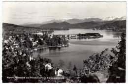 Wörthersee - KURORT PORTSCHACH AM WORTHERSEE VOM KARAWANKENBLICK - Formato Piccolo - Pörtschach