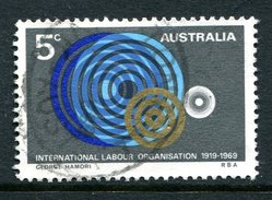 Australia 1969 50th Anniversary Of International Labour Organisation Used - Gebruikt