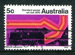 Australia 1970 Sydney-Perth Standard Gauge Railway Link Used - Gebruikt