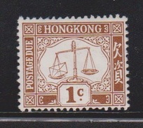 HONG KONG Scott # J1a MH - Postage Due - Nuovi