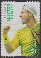AUSTRALIA - DIE-CUT-USED 2016 $1.00 Legends Of Tennis - Lleyton Hewitt - Used Stamps
