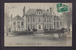 CPA 89 - CHEROY - Hôtel De Ville - Ecoles - TB PLAN Edifices - Cheroy