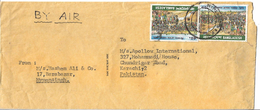 Bangladesh Airmail 1980  Mass Participation In Canal Digging 40P Postal History Cover - Bangladesch