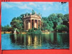 Roma (RM) - Villa Umberto: Giardini Del Lago - Tempietto - Parks & Gardens