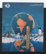 1989 Chile Antartida/Artico - Chile World Stamp Expo MNH Polar Bear / Penguins / Walrus - Bears