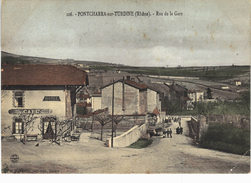 Carte Postale Ancienne De PONTCHARRA Sur TURDINE - Pontcharra-sur-Turdine