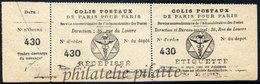 -France Colis Postaux Paris Pour Paris   2 Type II** - Sonstige & Ohne Zuordnung