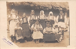 ¤¤   -   SERBIE   -  Carte-Photo  -  Groupes De SERBES En 1917     -   ¤¤ - Serbia