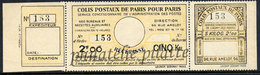 -France Colis Postaux Paris Pour Paris 140** - Autres & Non Classés