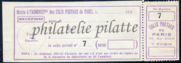 -France Colis Postaux Paris Pour Paris 165** - Other & Unclassified