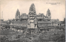 ¤¤   -  91  -  CAMBODGE   -  Souvenir Des Ruines D' ANGKOR - Kambodscha