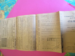 Delcampe - Dépliant Publicitaire/ Distilleries DREVON/Cessieu/Isére/Eau Distillée/Tableau D'Acidité/Vers1920-30               VPN74 - Autres & Non Classés