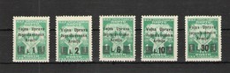 LITORALE SLOVENO 1947 AMMINISTRAZIONE MILITARE JUGOSLAVIA  SEGNATASSE SERIE CPL. * LNH - Yugoslavian Occ.: Slovenian Shore