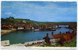 WHITBY : THE HARBOUR FROM SPION KOP / ADDRESS - HUTTON LE HOLE, LIM CROFT (HEWITT) - Whitby