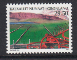 Greenland MNH 2013 29.50k Farm Machinery, Summer Grain - Agriculture - Nuovi