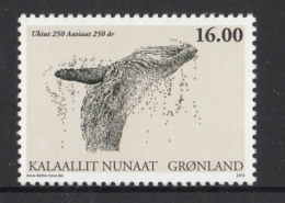 Greenland MNH 2013 16k Whale By Anne-Birthe Howe Aasiaat 250th Anniversary - Ongebruikt