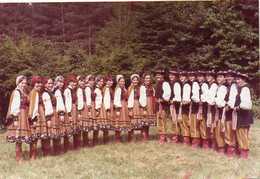 68 - WITTELSHEIM - Ensemble De Chant Et De Danse FOLKLORIQUE POLONAIS  AIGLE BLANC PHOTO 12,50cmX8,50cm - Wittenheim