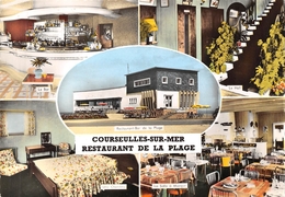 14-COURSEULLES-SUR-MER- HÔTEL RESTAURANT DE LA PLAGE , M. DEFRENE, PROPRIETAIRE MULTIVUES - Courseulles-sur-Mer