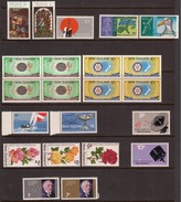 New Zealand 1970-71 Mint No Hinge, Sc# 464-466,467-468,469-470,471-472,478-479,484-486,487-488 - Ongebruikt