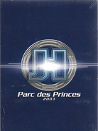 CD  Johnny Hallyday  "  Parc Des Princes 2003  "  Promo - Ediciones De Colección