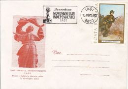 58833- IASI INDEPENDENCE BOULEVARD, SPECIAL COVER, 1980, ROMANIA - Lettres & Documents