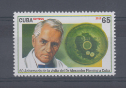 2013.64 CUBA  MNH ALEXANDER FLEMING MEDICINE MEDICINA PENICILINA - Unused Stamps