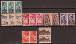 South Africa 1942-43 Mint No Hinge/mounted, See Notes, Sc# 90-93,96-97 - Nuovi