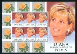 Nevis - 1998 Diana Kleinbogen MNH__(THB-2301) - St.Kitts En Nevis ( 1983-...)