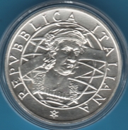 ITALIA 500 LIRE 1989 Christophe Colomb V CENTENARIO DELLA SCOPERTA DELL' AMERICA  Silver 0.835 	KM# 139 - Gedenkmünzen
