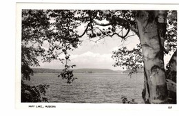 HUNTSVILLE, Ontario, Canada, View Of Mary Lake, 1940's RPPC, Muskoka County - Huntsville