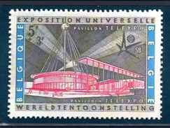 1958    Carte Maximum 1052, Exposition De Bruxelles, Cote 20 €, - 1951-1960