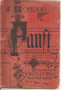 LIBRETTO OPERA FAUST RICORDI 1911 - Objets Dérivés