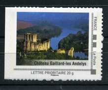 Chateau GAILLARS LES ANDELYS Adhésif Neuf ** . Collector " HAUTE NORMANDIE "  2009 - Collectors