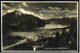 St. Gilgen Vom Mozartblick  -  Ansichtskarte Ca. 1928  (7128) - St. Gilgen